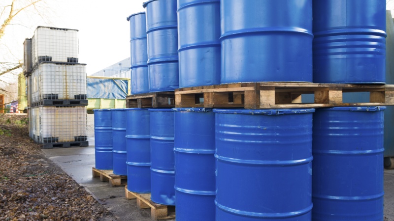 Waste Barrels