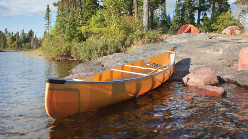 canoe in the Boundary Waters