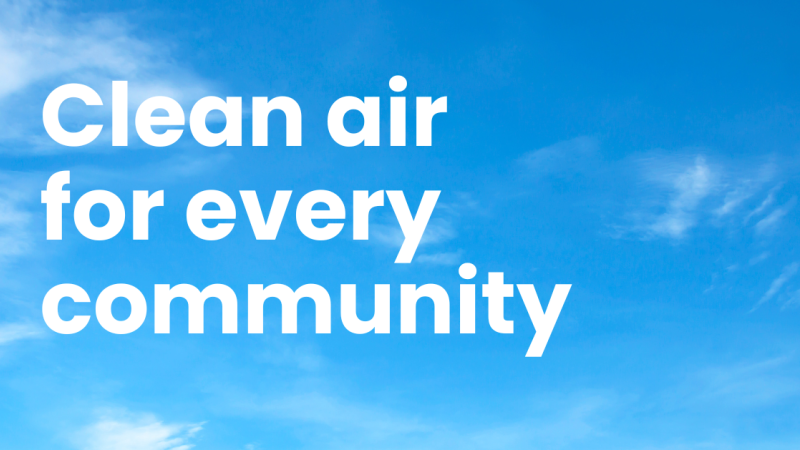 clean air for every community