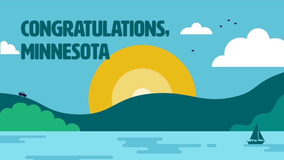 Congratulations Minnesota