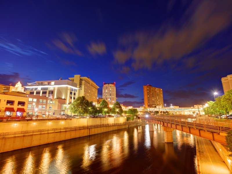 Rochester skyline