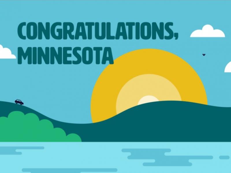 Congratulations Minnesota