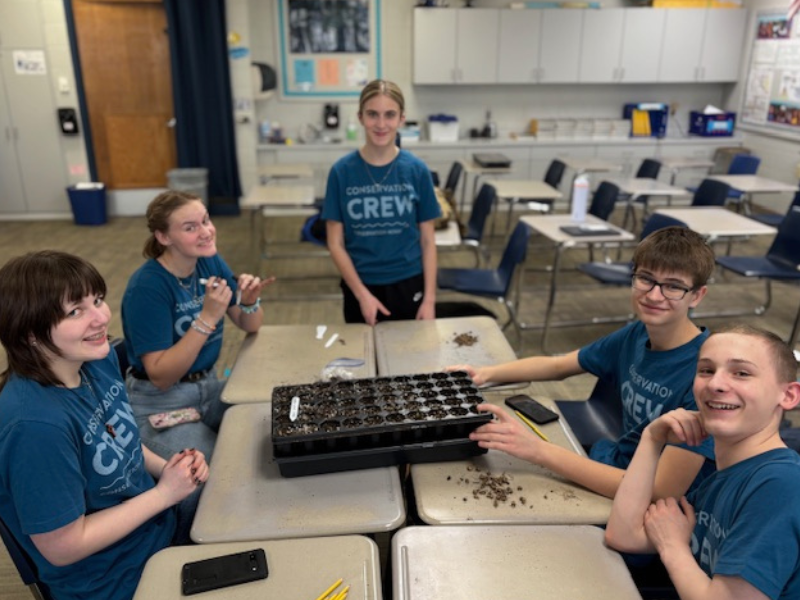 Members of the Dillworth-Glyndon-Felton Conservation Crew